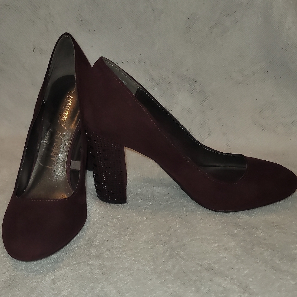 Libby Edelman Deep Burgundy Heels